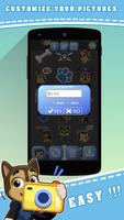 chase puppy camera : stickers for Paw Patrol capture d'écran 3