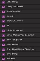 One Direction - Paw Lyrics 截图 1