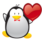 Penguin Love icône