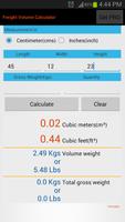 Freight Volume Calculator- CBM capture d'écran 1