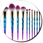 Eye Makeup Brushes ไอคอน