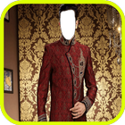 Modern Sherwanis Suits Photo Editor آئیکن