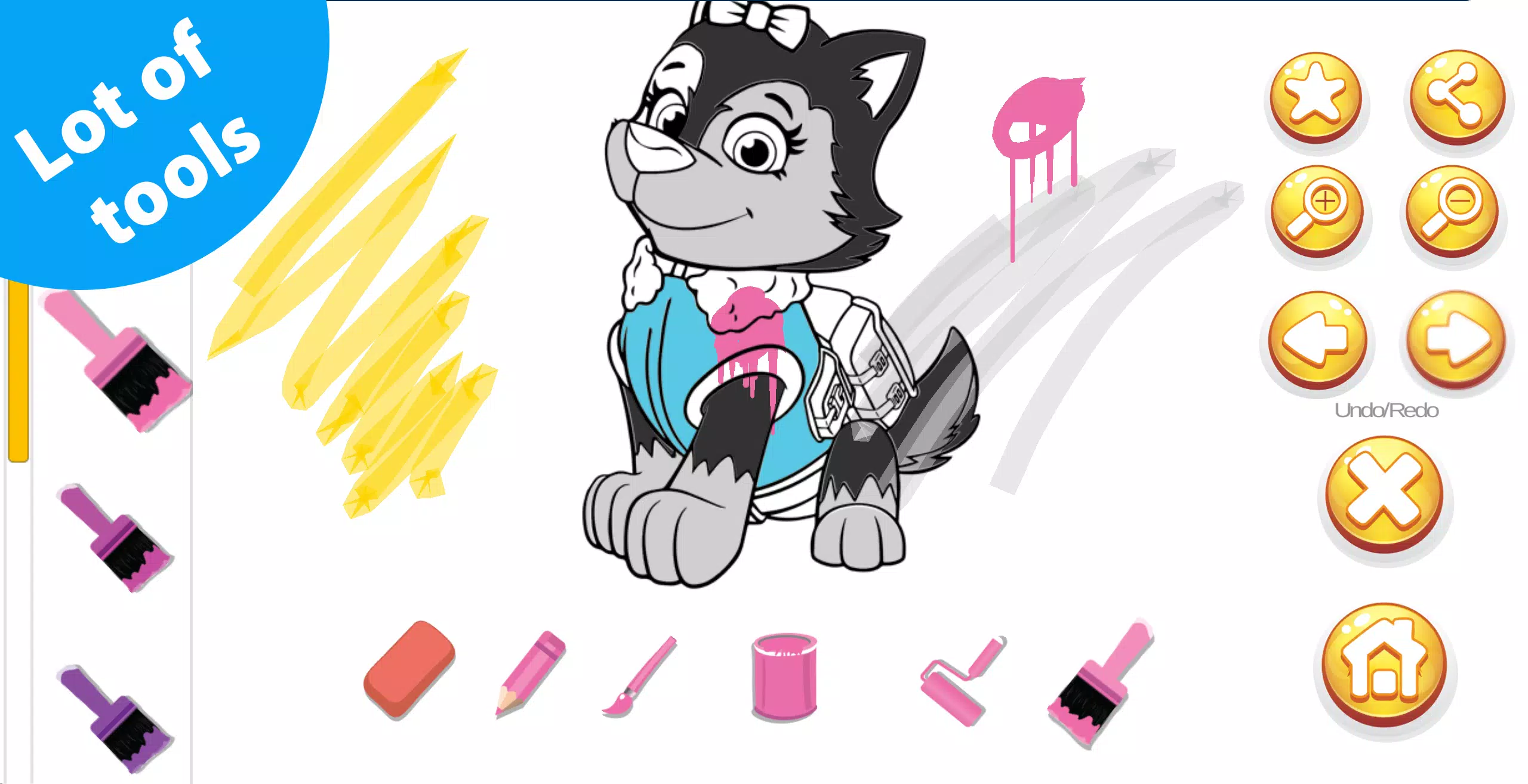 Download do APK de Jogos de pintar colorir patrulha para Android