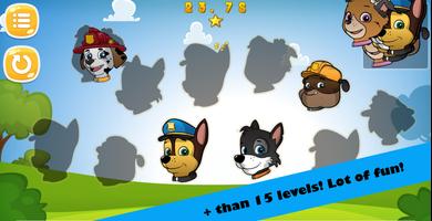 Paw Puppy Patrol Puzzles screenshot 1