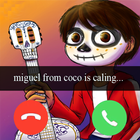 fake call from miguel icon