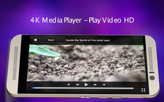 4K Media Player -Play Video HD capture d'écran 2