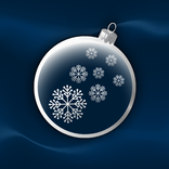Xmas blue & silver theme