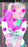 1 Schermata Locks Pattern Harley Quinn