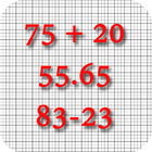 Fraction Math Calculator Simplify Dividing Number icône