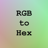 RGB to Hex icon