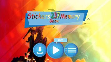 Stickers memory game 海報