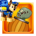 Paw vs Zombie on patrol