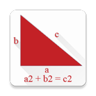 The Pythagorean theorem simgesi