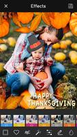 Thanksgiving Photo Editor: Frames PRO ảnh chụp màn hình 3