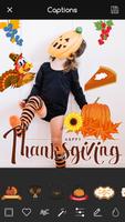 Thanksgiving Photo Editor: Frames PRO imagem de tela 1