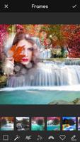 Waterfall Overlay Affiche