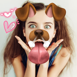 Doggy Face Filter for Snapchat simgesi