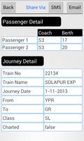 Train PNR screenshot 1