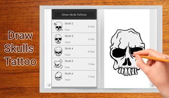 How to Draw Skulls Tattoo captura de pantalla 2