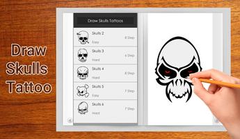 How to Draw  Skulls  Tattoo imagem de tela 3