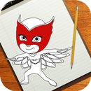Learn to draw Pj Mask APK