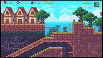 Fox Retro Pixel Adventure captura de pantalla 2
