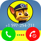 Call from Paw Puppy Patrol simulator icon