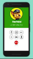 Call from Paw Puppy Patrol simulator screenshot 2