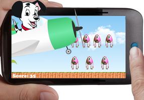 Dalmatian Flying Puppy capture d'écran 1