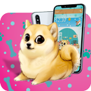 Cute Dog Paw Theme APK