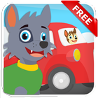 PAW Puppy Car Puzzle icon