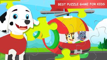 PAW Puppy Car Puzzle capture d'écran 1