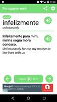 Portuguese word of the day Poster
