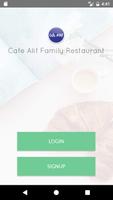 Cafe Alif Family Restaurant Affiche
