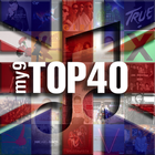 my9 Top 40 : UK music charts 圖標