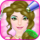 Fashion Doll crazy hair saloon