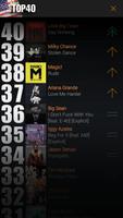 my9 Top 40 : US music charts 스크린샷 1