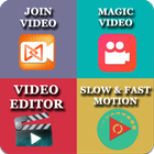 Free Video Editor - Cut, Compress, No watermark icône
