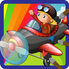 Air-Planes Coloring Pages. Painting Game. icon