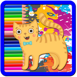 Kitten Cat Coloring Game