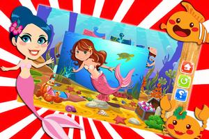 My Baby Mermaid Game : Puzzle Jigsaw تصوير الشاشة 2