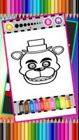 2 Schermata Kids Coloring Book Five Nights