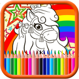 Pony Coloring for little kids