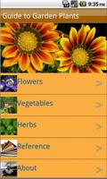 Garden Plants Growing Guide poster