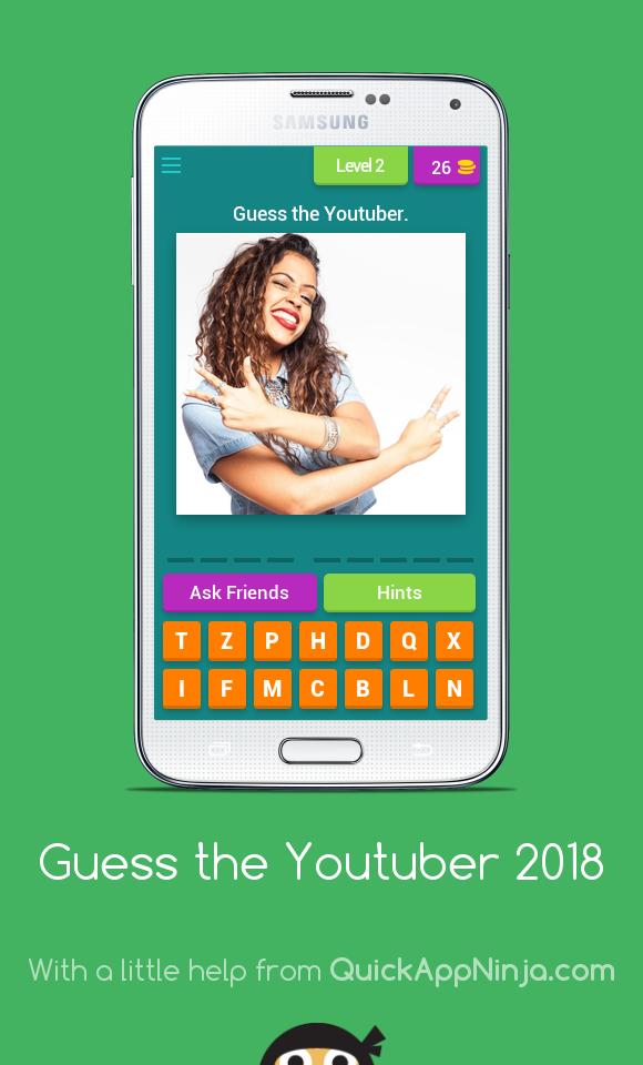 Guess The Youtuber Challenge 2018 For Android Apk Download - guess the youtubers challenge in roblox