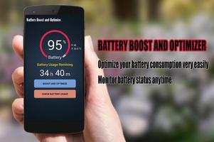Battery Booster i Optimizer Życie Saver i zdrowie screenshot 3