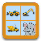 Jeu memory - le chantier icono