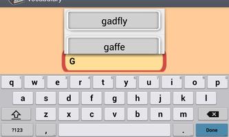 GRE Vocabulary Flash Card syot layar 3