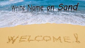 Name Art On Sand : Write Text on Sand Ekran Görüntüsü 1
