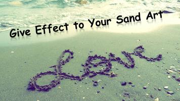 Name Art On Sand : Write Text on Sand اسکرین شاٹ 2